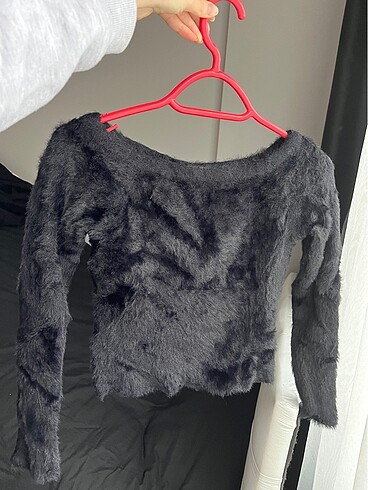 H&M yumusak tuylu uzun kollu kazak