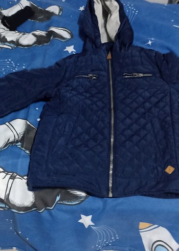 8 Yaş Beden lacivert Renk cocuk mont