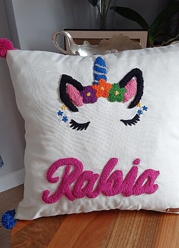 Rabia punç yastık kılıfı 
