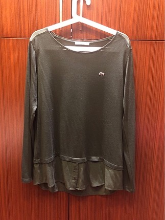 Lacoste yeşil bluz