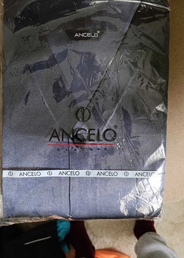 Saten erkek pijama takımı  - Görsel 2