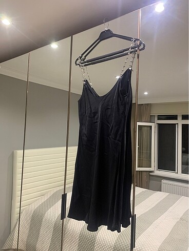 Zara Saten elbise