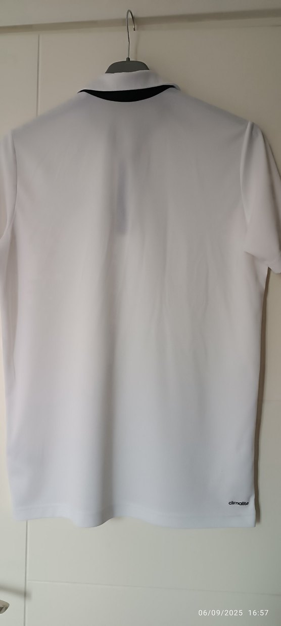 Beyaz Adidas Erkek Polo Tişört - Görsel 3