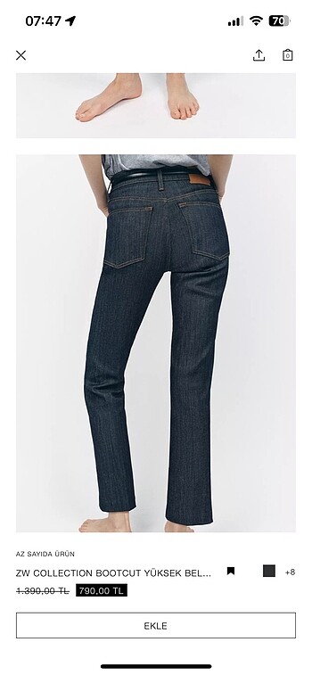 42 Beden Zara jean
