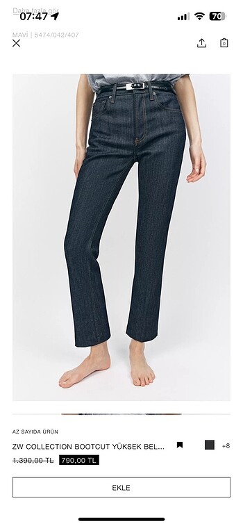 Zara Zara jean
