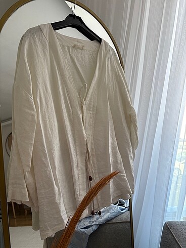 Manuka keten kimono