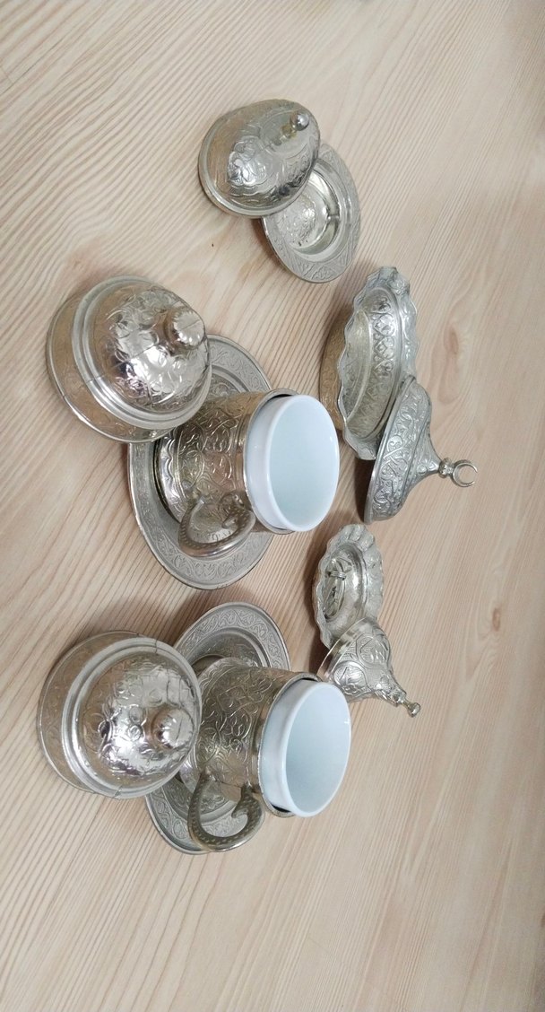 Türk Kahvesi Fincanı Seti - Görsel 3