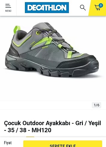 Erkek çocuk ayakkabı 