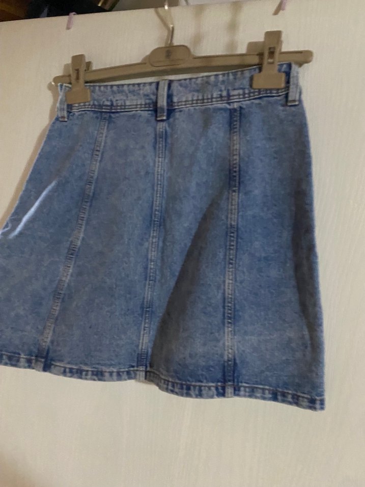 Mavi Denim Mini Etek — görsel 3/8