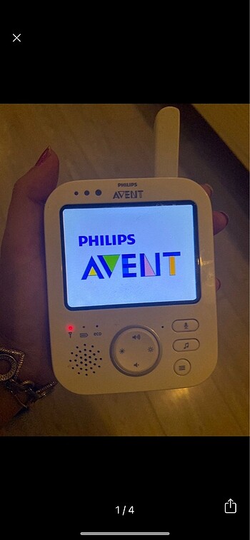 Philps ses ve görüntülü kamera