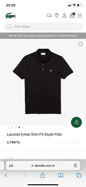 Lacoste Orijinal lacoste
