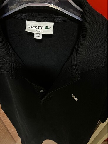xs Beden siyah Renk Orijinal lacoste