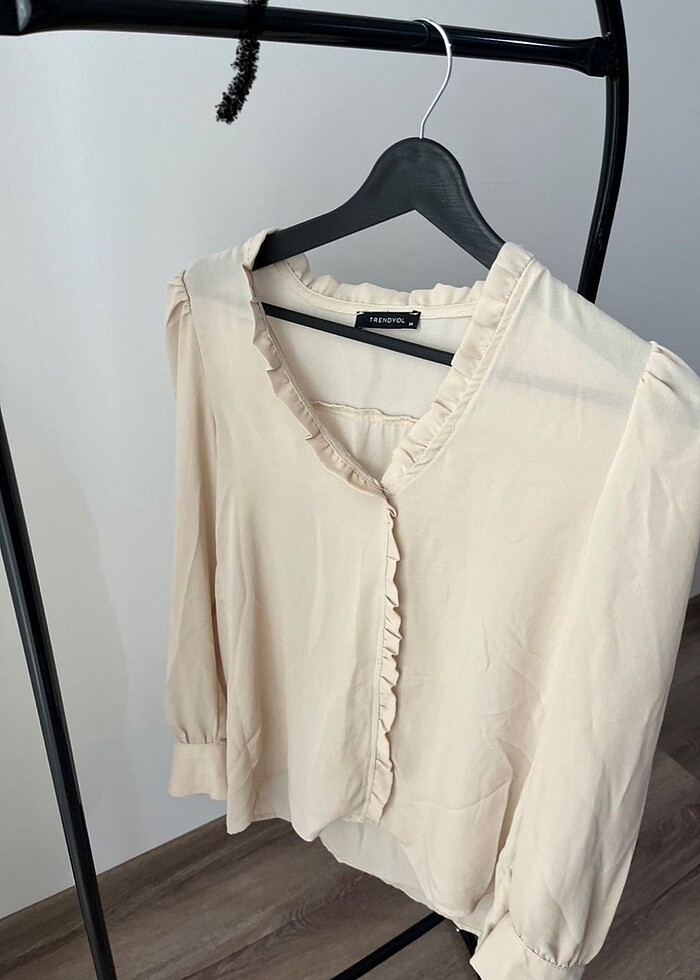 Bej Bluz - Görsel 3