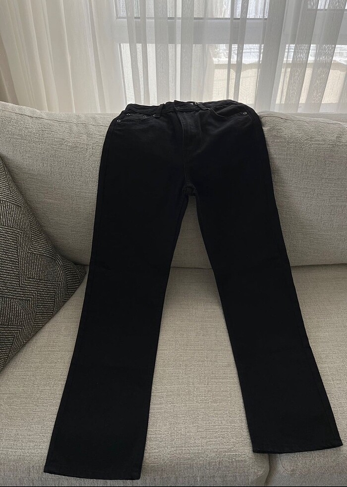 Bershka Siyah Jeans - Görsel 3