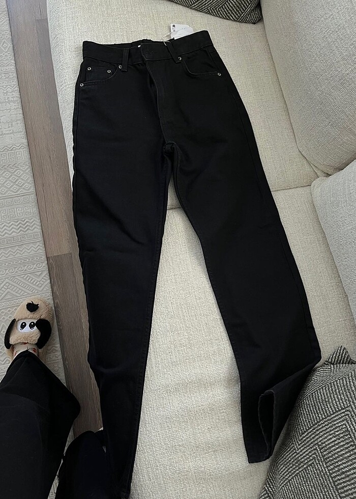 Bershka Siyah Jeans - Görsel 2