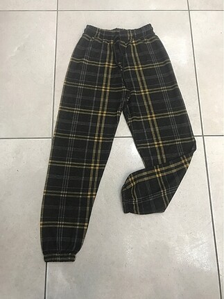 Bershka Kareli eşofman altı