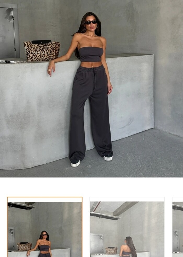 Eşofman takım gri - Görsel 2