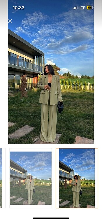 Blazer ceket pantolon takım