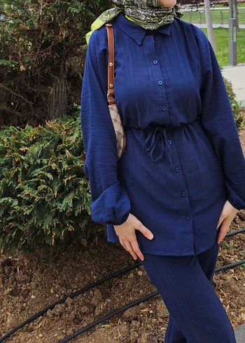 Tesettür pantolon gomlek takım - Görsel 4