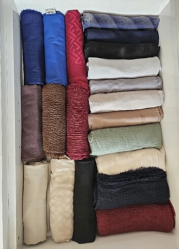 Gri jakar şal - Görsel 3