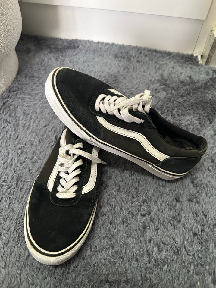 Siyah Kadın Spor Ayakkabı Vans - Görsel 3