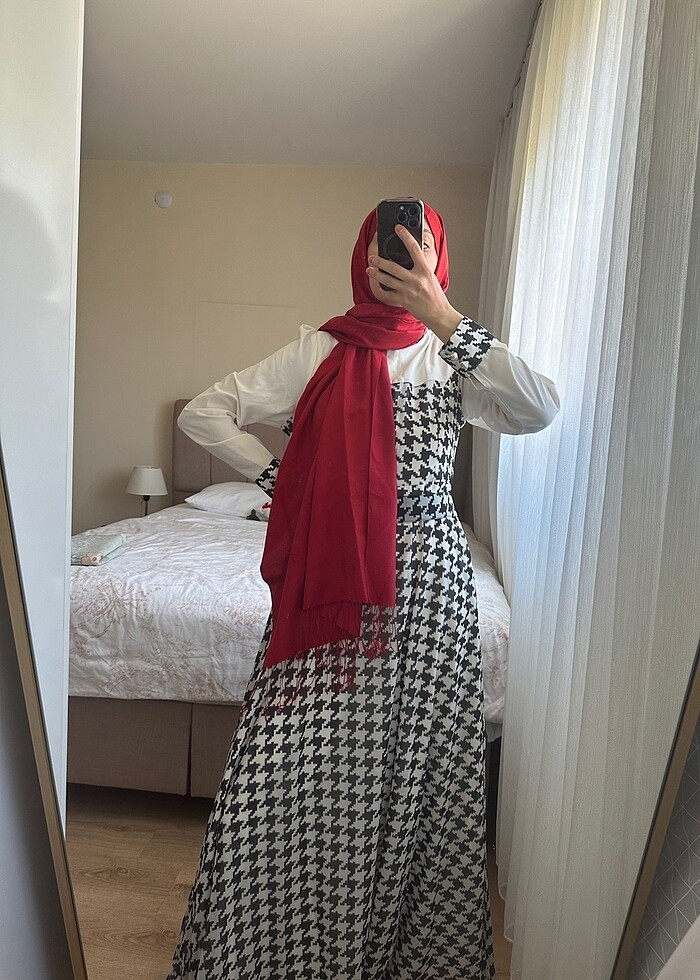 Tesettür elbise - Görsel 5