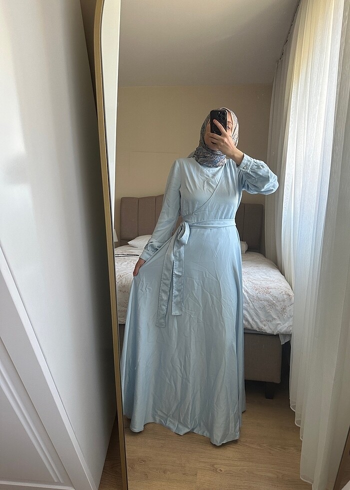 Tesettür elbise - Görsel 3