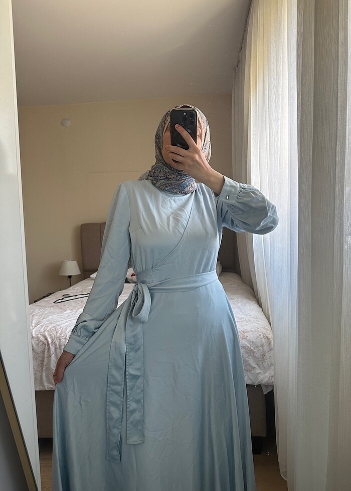 Tesettür elbise - Görsel 4