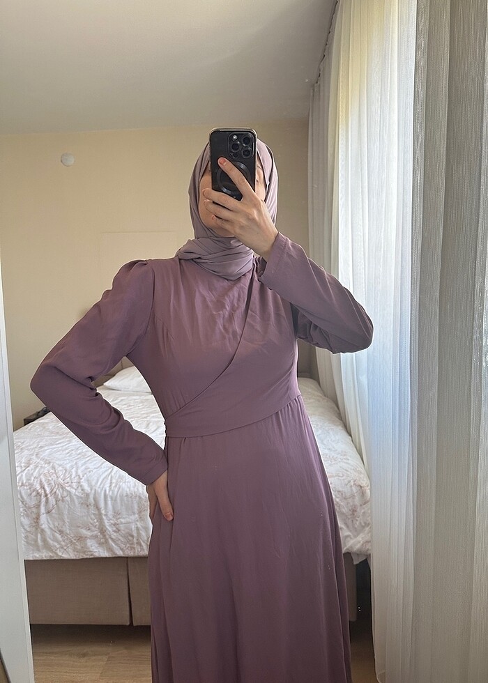 Tesettür elbise - Görsel 2