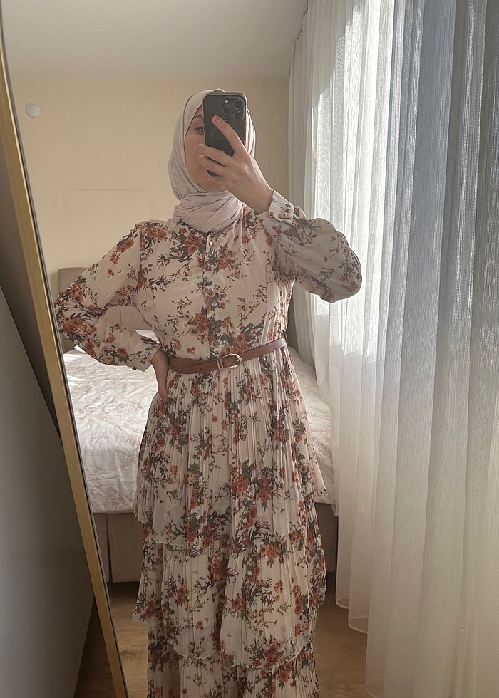 Tesettür elbise - Görsel 3