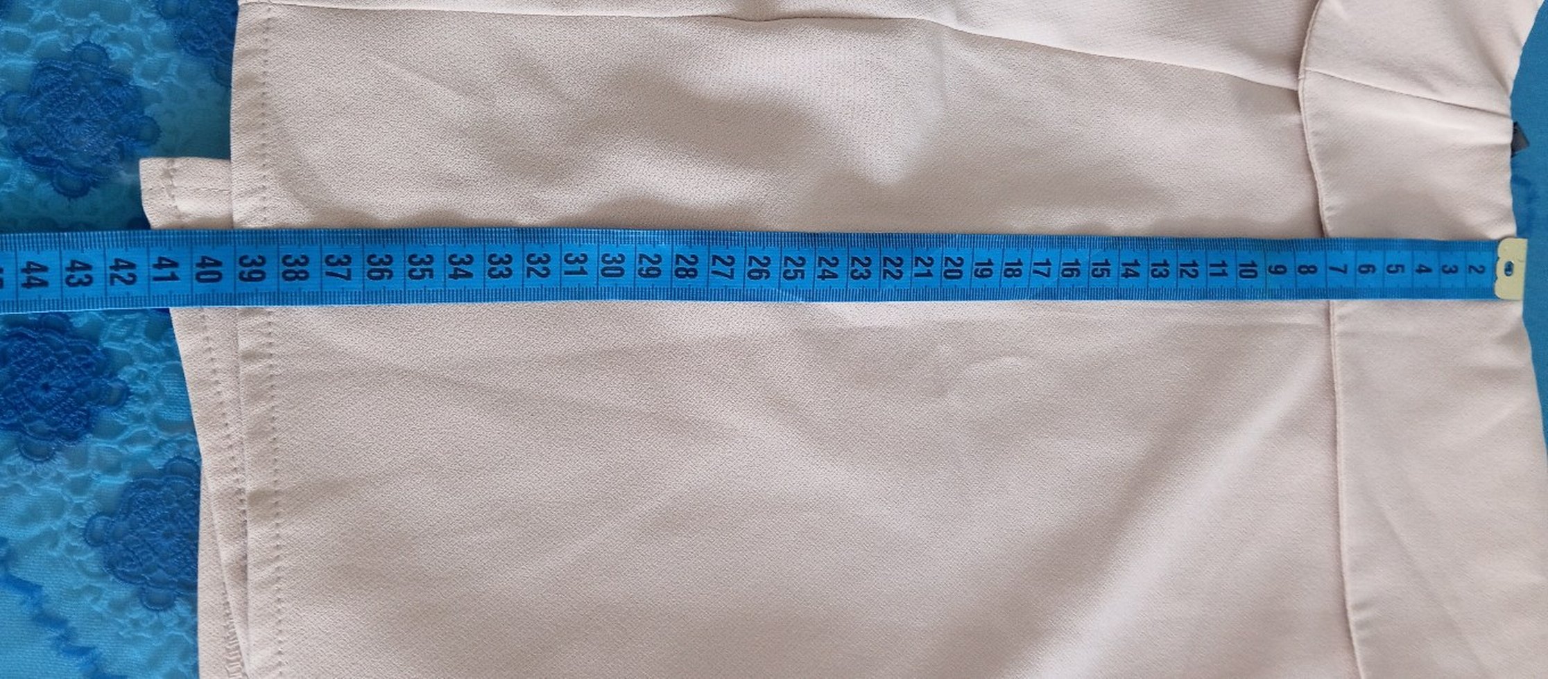 Bej Kemerli Mini Etek - Görsel 5