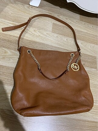 Taba rengi Michael Kors çapraz çanta