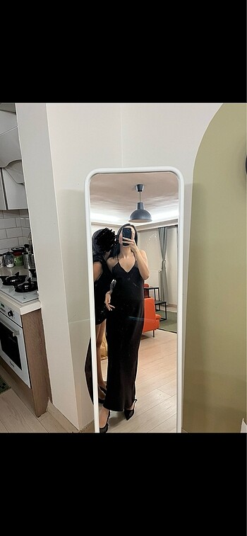 xs Beden kahverengi Renk Zara elbise