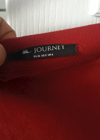 Düğmeli Kırmızı Tunik - Görsel 3