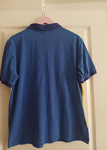 Renkli Düğmeli Polo Yaka Erkek Tişört - Görsel 5