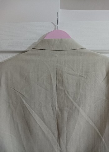 Bej Düğmeli Erkek Ceket - Görsel 8