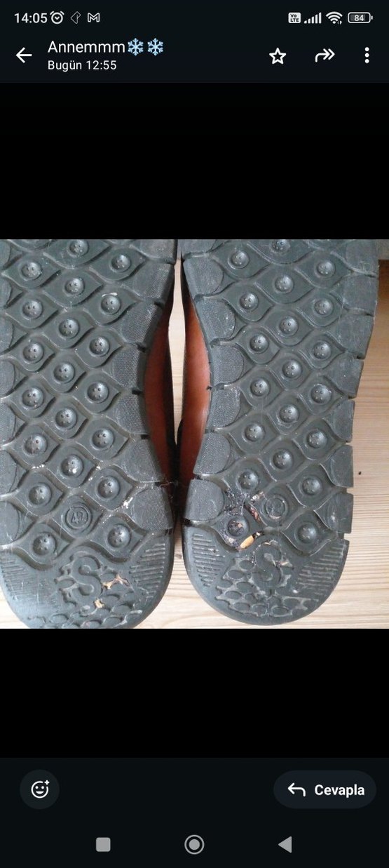 Deri Kahverengi Bağcıklı Erkek Bot - Görsel 5