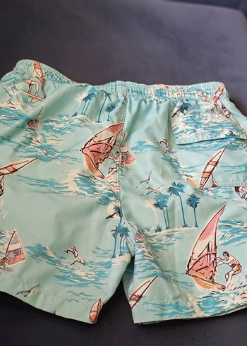 ayyıldız marka Mavi Baskılı Mini Erkek Deniz Şortu 14 yaş - Görsel 6