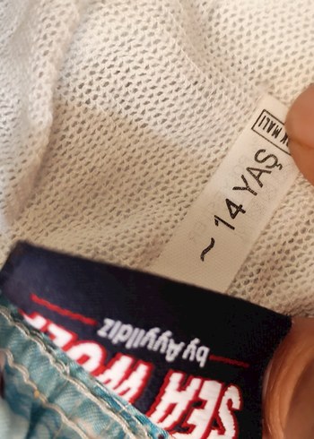 ayyıldız marka Mavi Baskılı Mini Erkek Deniz Şortu 14 yaş - Görsel 7