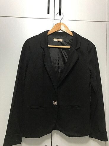 Tek Düğmeli Blazer Ceket