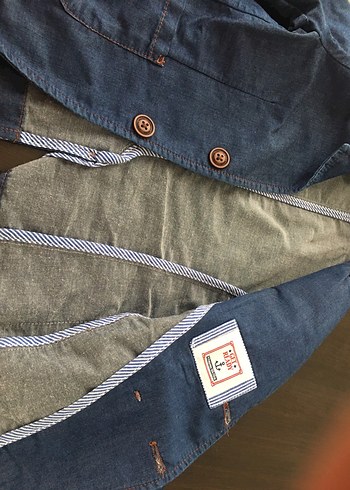 Düğmeli Erkek çocuk ceket - Görsel 3