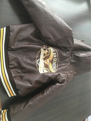 Kışlık deri mont - Görsel 2