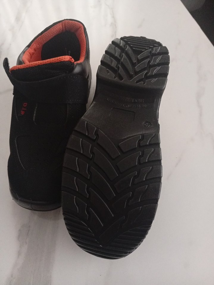 Siyah Erkek iş ayakkabısı yazlık - Görsel 4