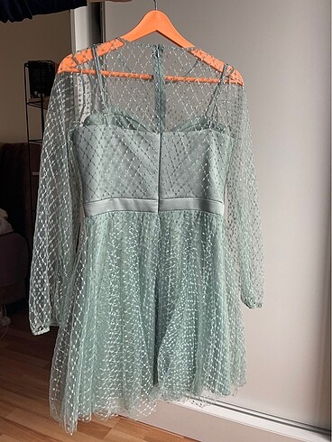 Zara SU YEŞİLİ ELBİSE