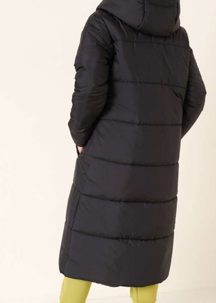 Siyah mont - Görsel 2