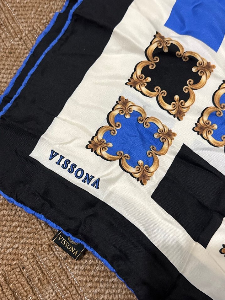 Vissona ipek eşarp - Görsel 2