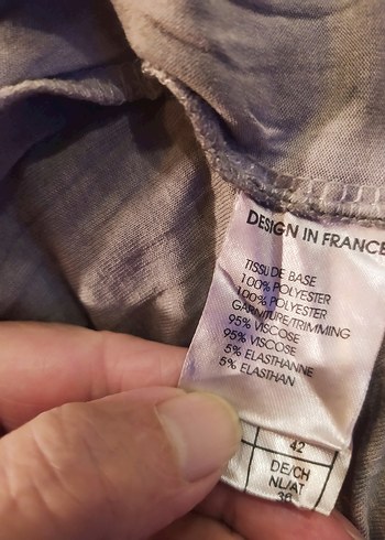 Çiçek Desenli Bohem Fransız elbise - Görsel 5