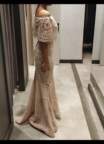 Abiye balık elbise - Görsel 8