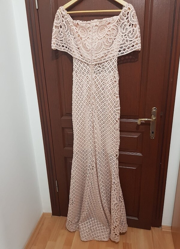 Abiye balık elbise - Görsel 4