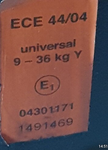 Çocuk oto koltuğu - Görsel 5